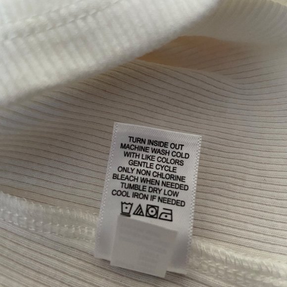 Maurices NWT 24/7 White Scoop Neck Short Sleeve Tee Size XXL - Picture 5 of 7